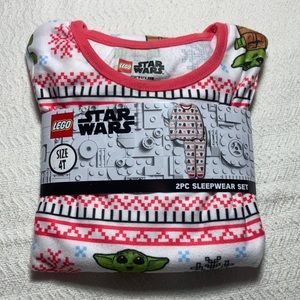 Christmas Baby Yoda PJ SET NEW Star Wars